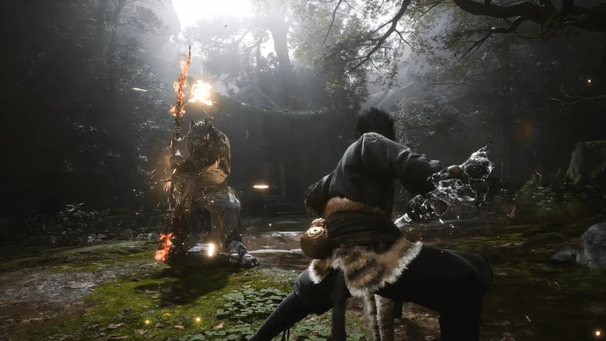 نمایی از بازی Black Myth Wukong