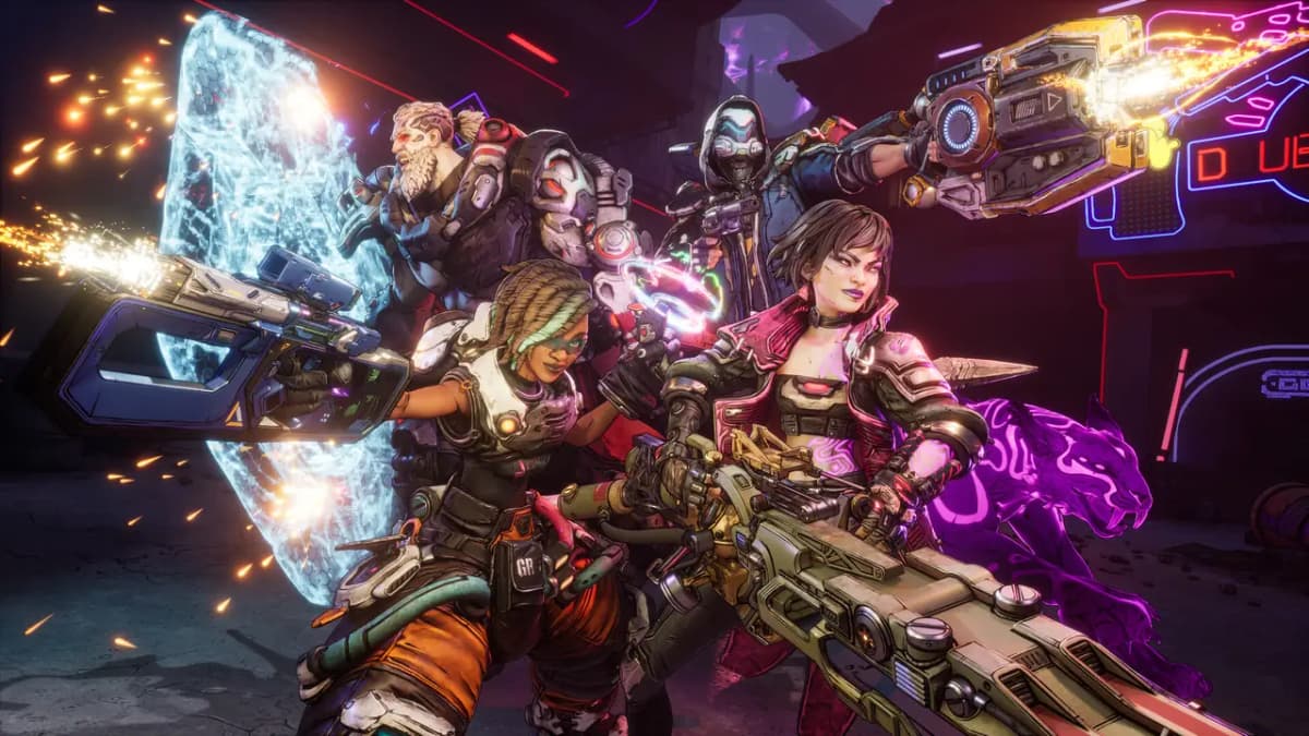 نمایی از بازی Borderlands 4