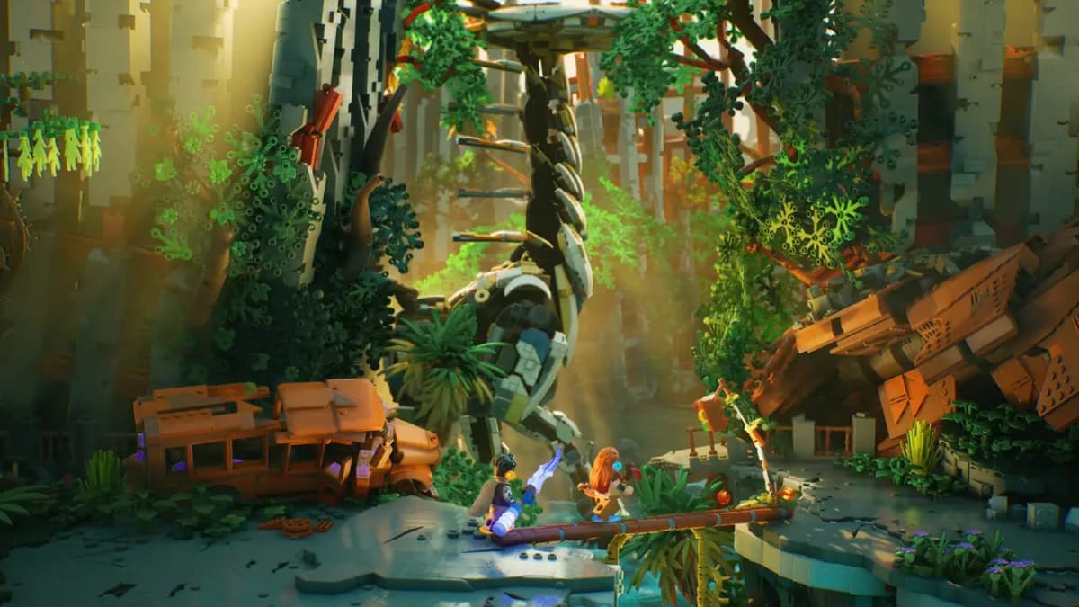 نمایی از بازی LEGO Horizon Adventures