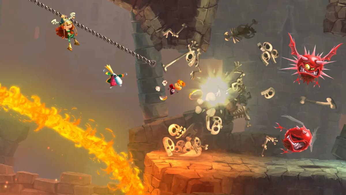 نمایی از بازی Rayman Legends
