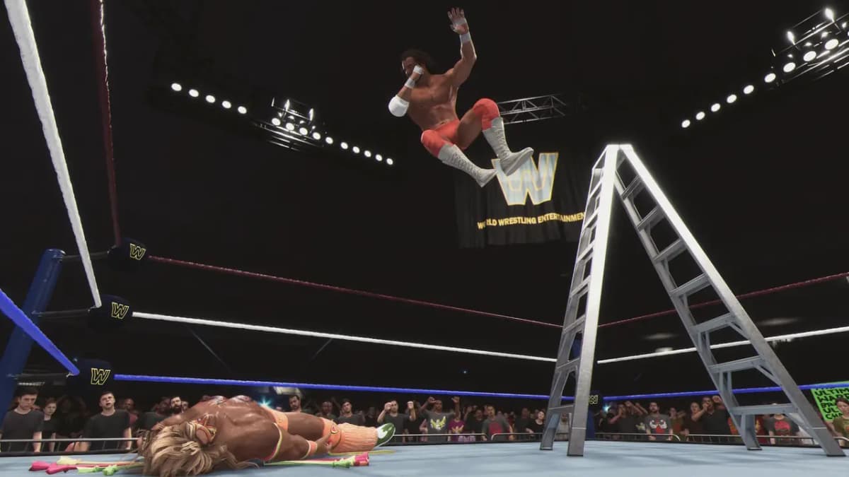 نمایی از بازی WWE 2K25
