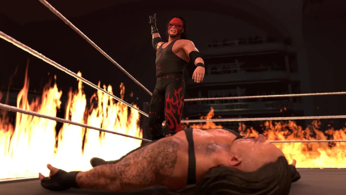 نمایی از بازی WWE 2K26
