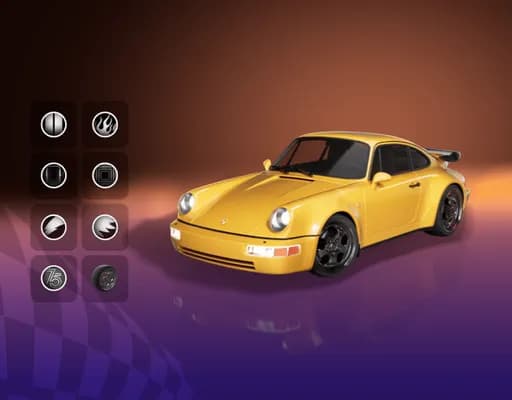 خرید آیتم فورتنایت Porsche 911 Turbo