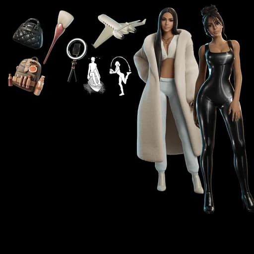 خرید آیتم فورتنایت Kim Kardashian Bundle