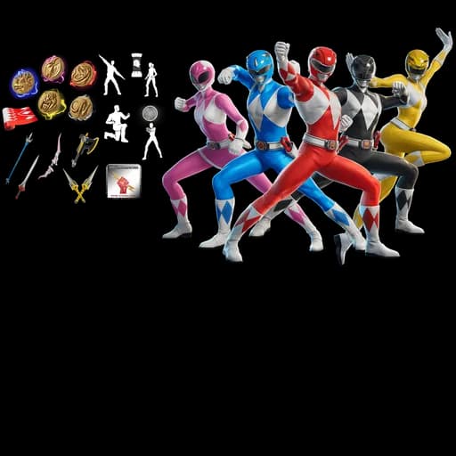 آیتم فورتنایت Power Rangers Bundle
