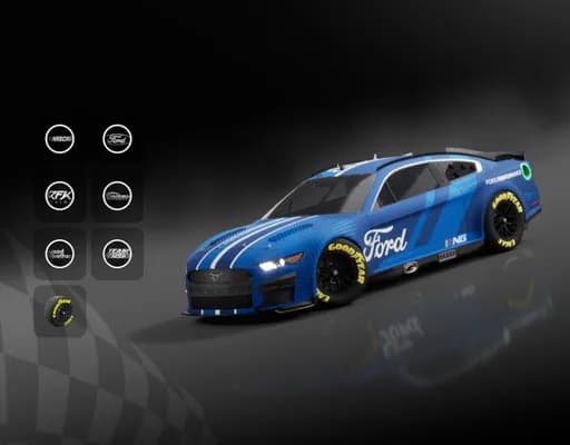 خرید آیتم فورتنایت NASCAR Next Gen Ford Mustang