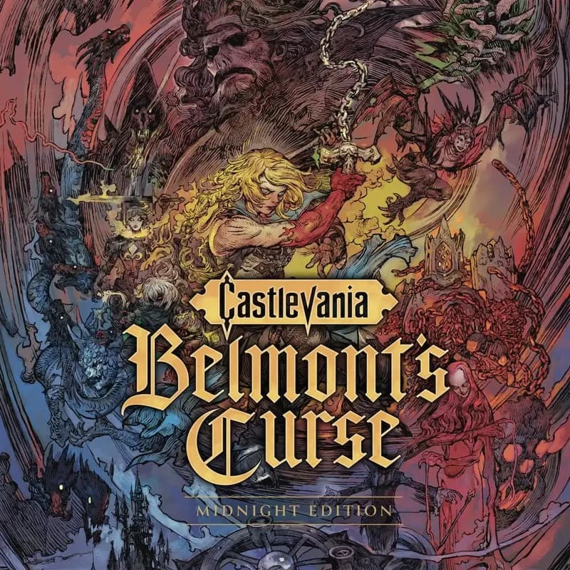 کاور بازی Castlevania Belmont’s Curse Midnight Edition