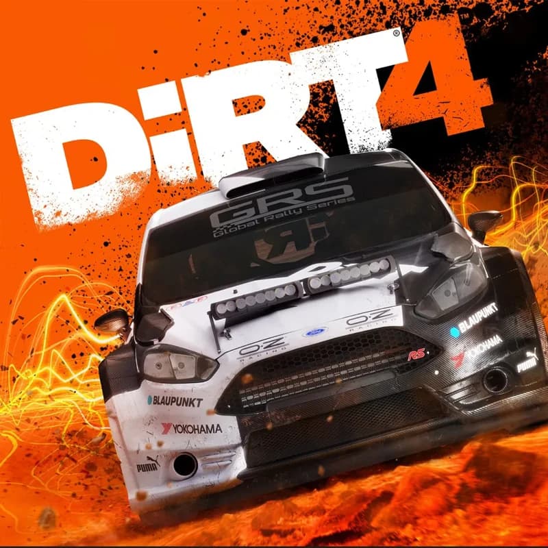 کاور بازی DiRT 4