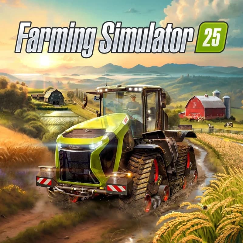 کاور بازی اکانت ظرفیتی Farming Simulator 25