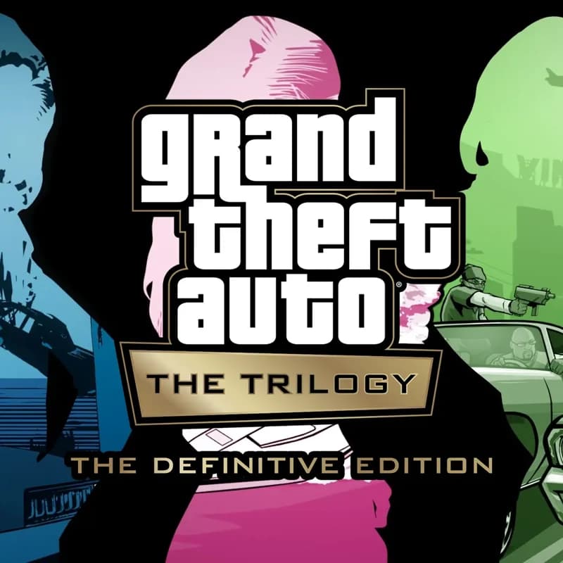 کاور بازی Grand Theft Auto The Trilogy The Definitive Edition