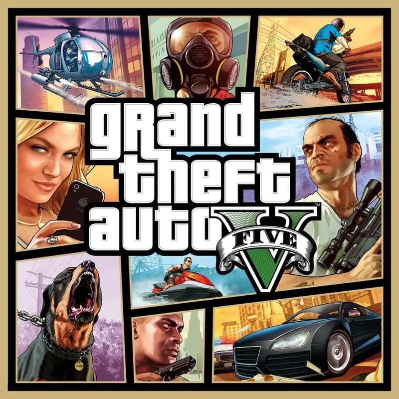 کاور بازی اکانت ظرفیتی Grand Theft Auto V
