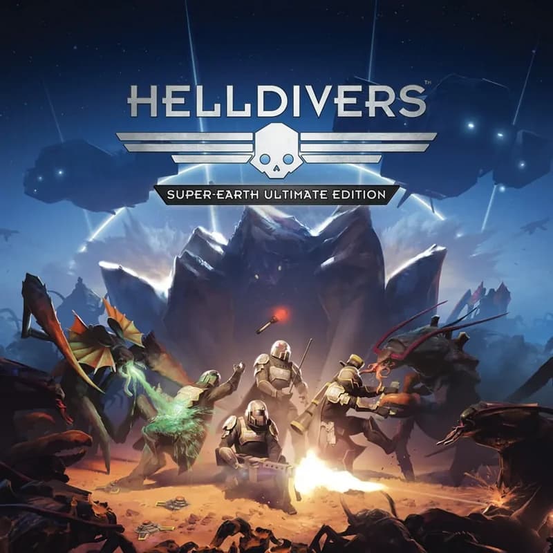 کاور بازی HELLDIVERS SUPER-EARTH ULTIMATE EDITION