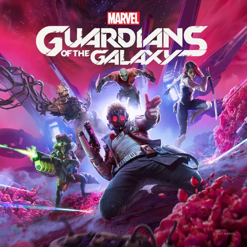 کاور بازی Marvel’s Guardians of the Galaxy