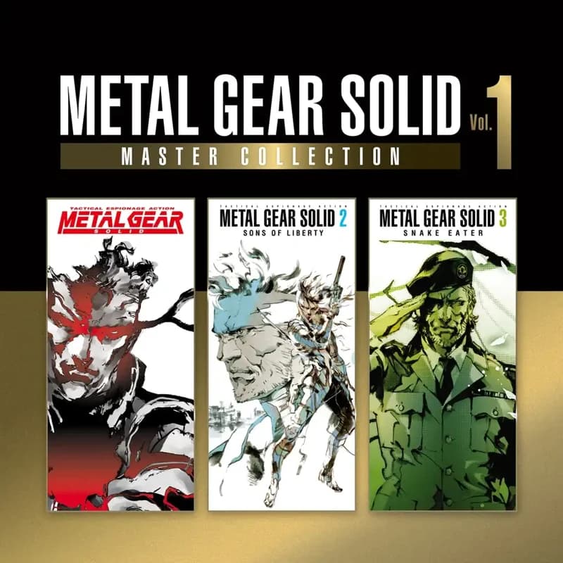 کاور بازی METAL GEAR SOLID MASTER COLLECTION Vol 1