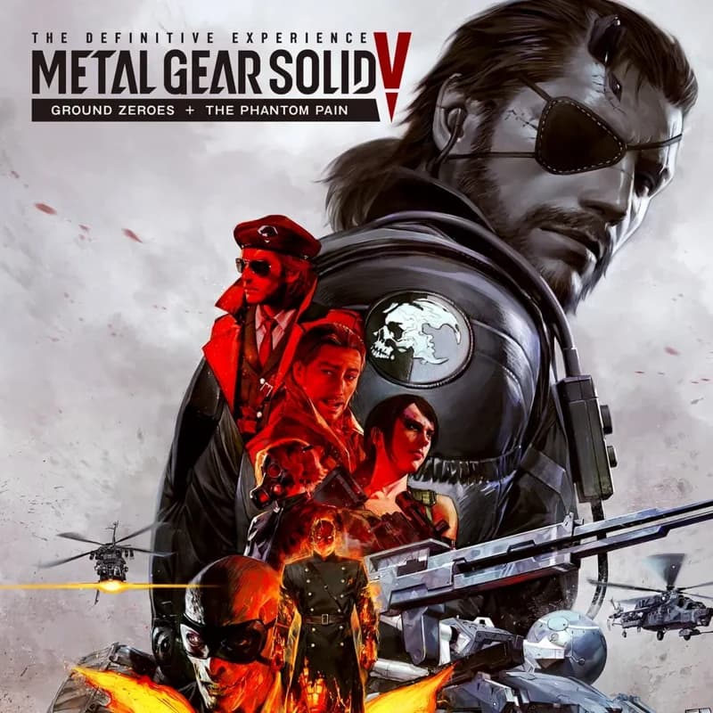 کاور بازی METAL GEAR SOLID V THE DEFINITIVE EXPERIENCE