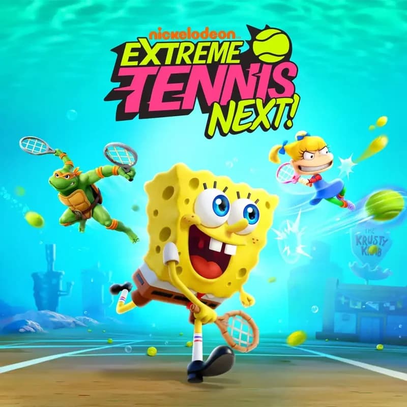 کاور بازی Nickelodeon Extreme Tennis Next