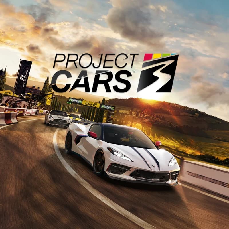 کاور بازی Project CARS 3
