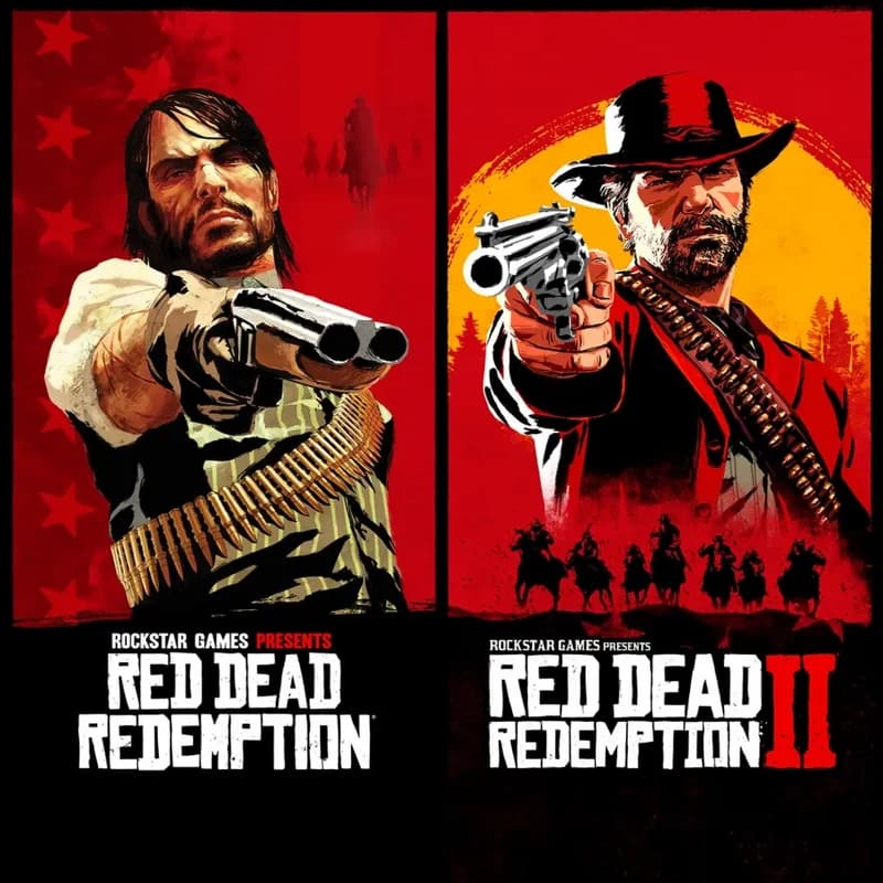 کاور بازی Red Dead Redemption + Red Dead Redemption 2 Bundle