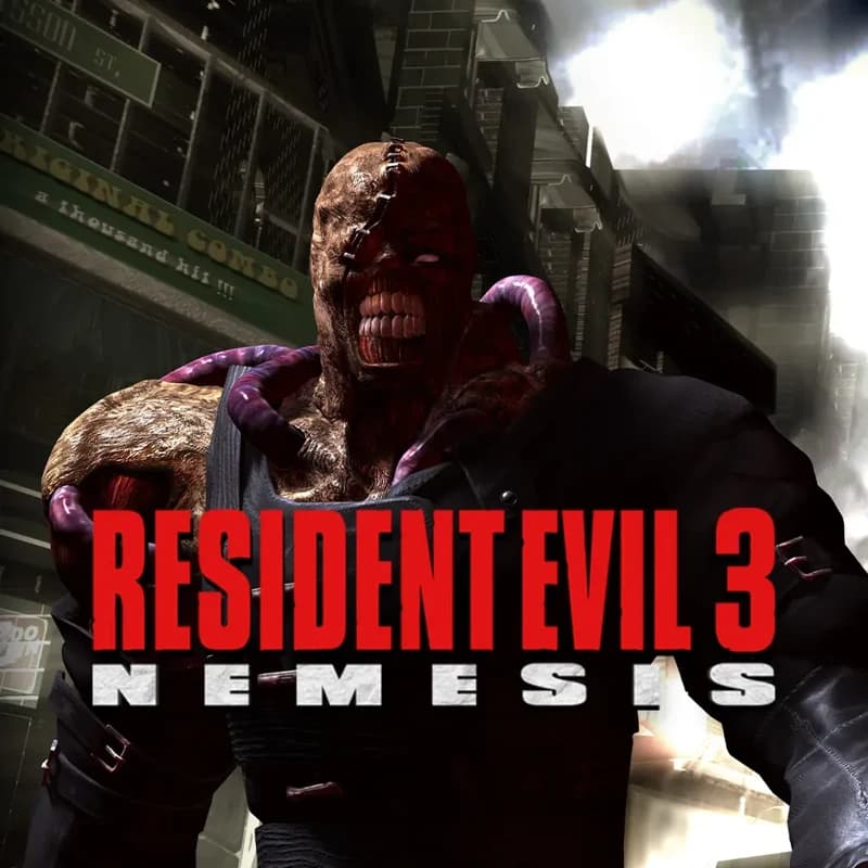 کاور بازی Resident Evil 3 Nemesis 1999