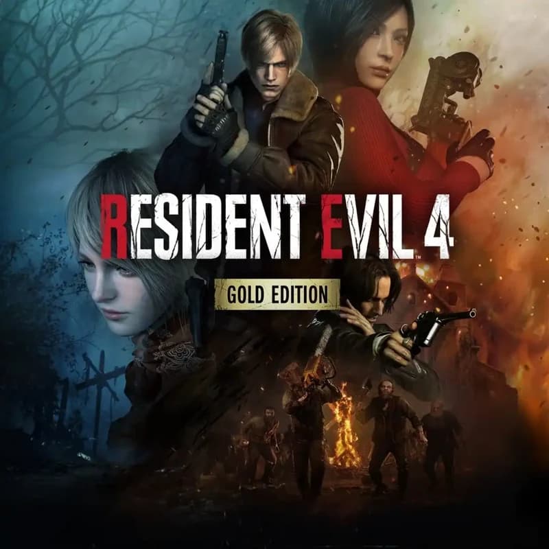 کاور بازی RESIDENT EVIL 4 Gold Edition
