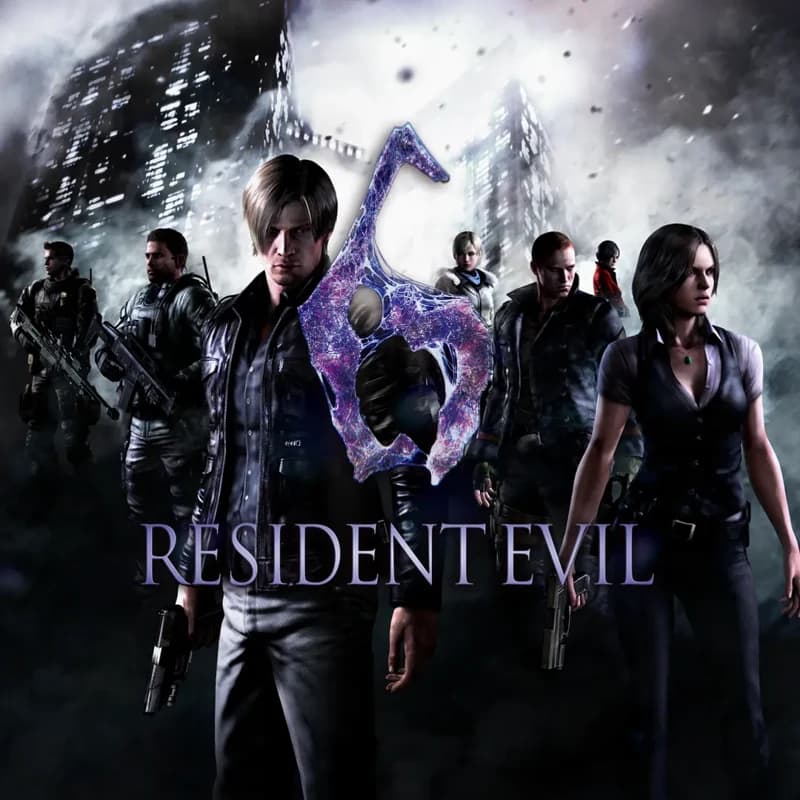 کاور بازی RESIDENT EVIL 6