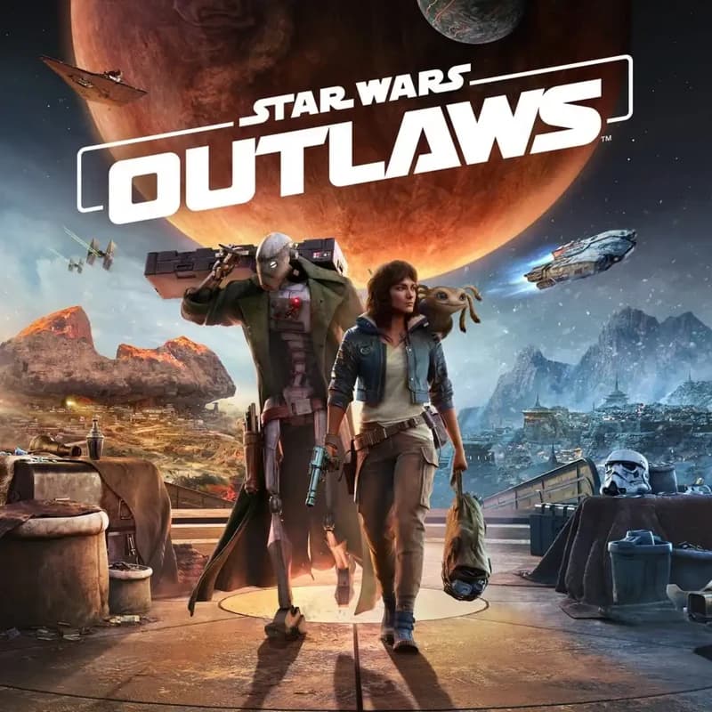 کاور بازی Star Wars Outlaws