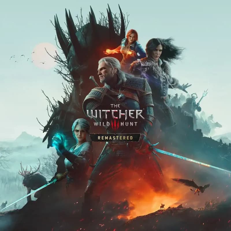 کاور بازی The Witcher 3 Wild Hunt Remastered