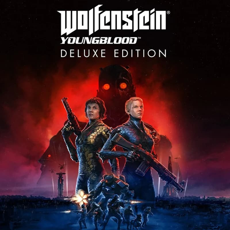 کاور بازی Wolfenstein Youngblood Deluxe Edition