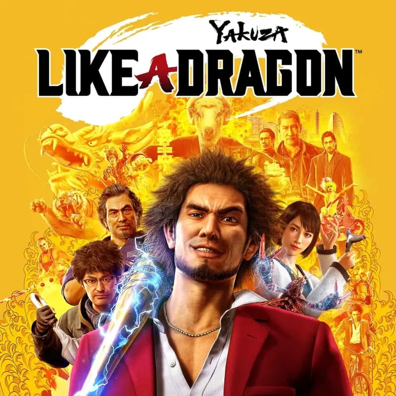 کاور بازی Yakuza Like a Dragon