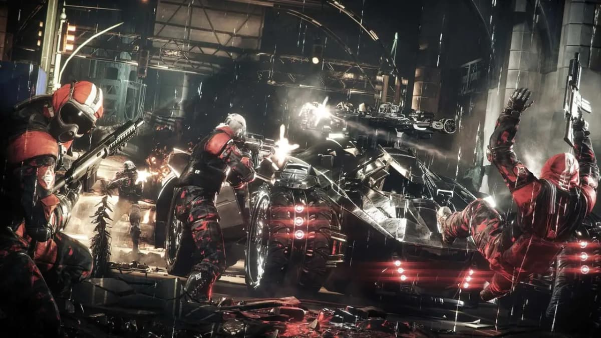 نمایی از بازی Batman Arkham Knight