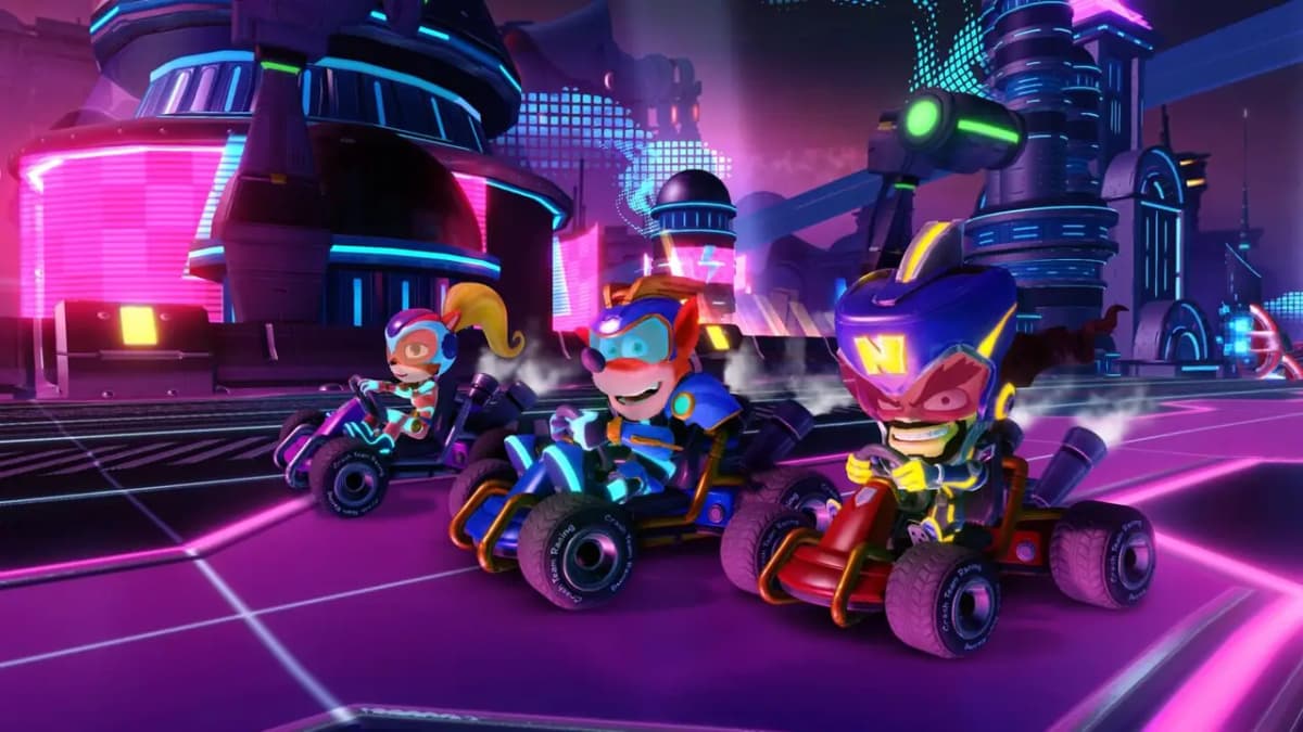 نمایی از بازی Crash Team Racing Nitro-Fueled