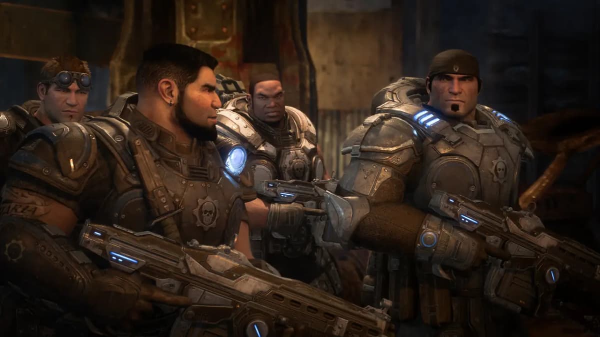 نمایی از بازی Gears of War Reloaded