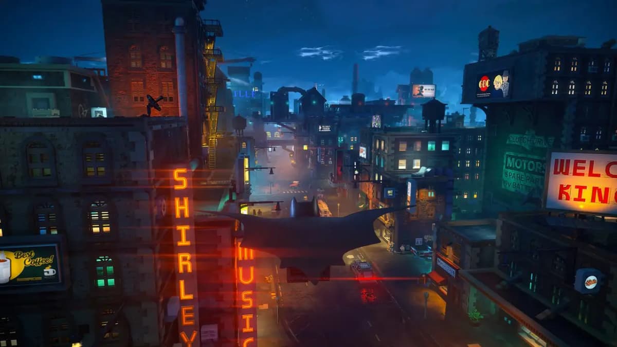 نمایی از بازی LEGO Batman Legacy of the Dark Knight