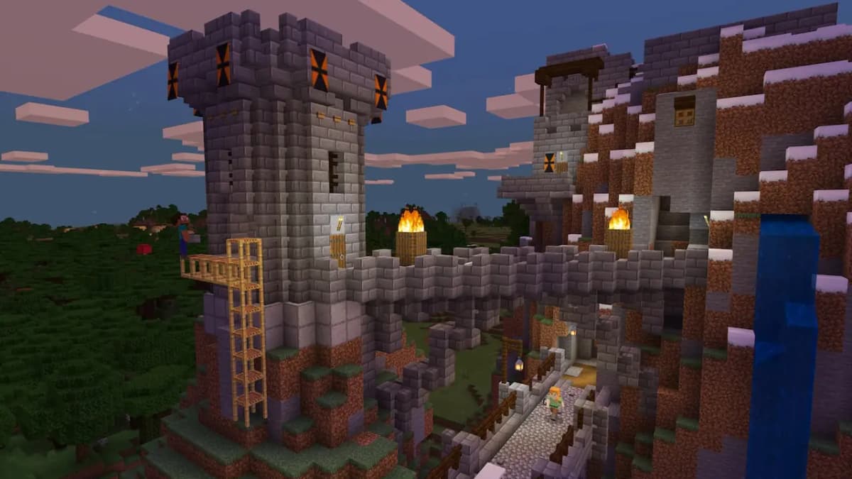 نمایی از بازی Minecraft