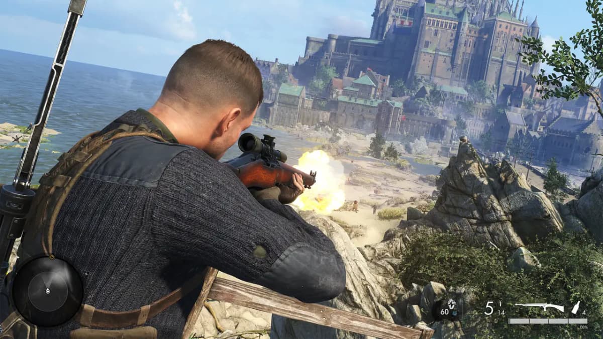 نمایی از بازی Sniper Elite 5