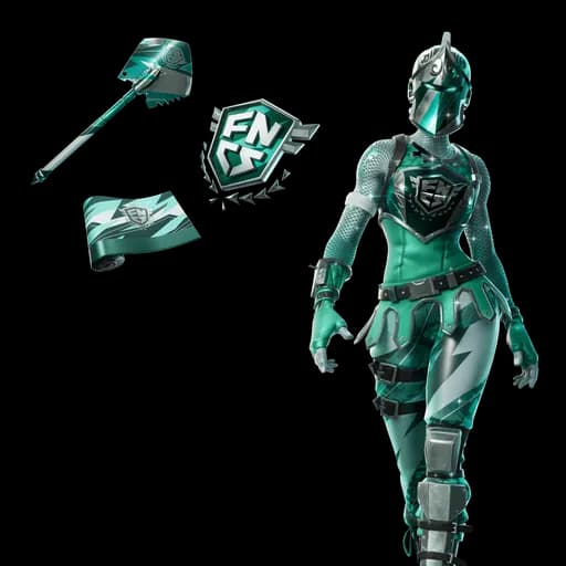 خرید آیتم فورتنایت FNCS Teal Knight Bundle