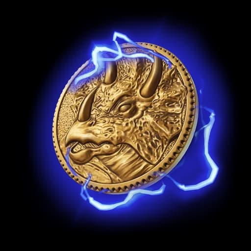 خرید آیتم فورتنایت Triceratops Coin