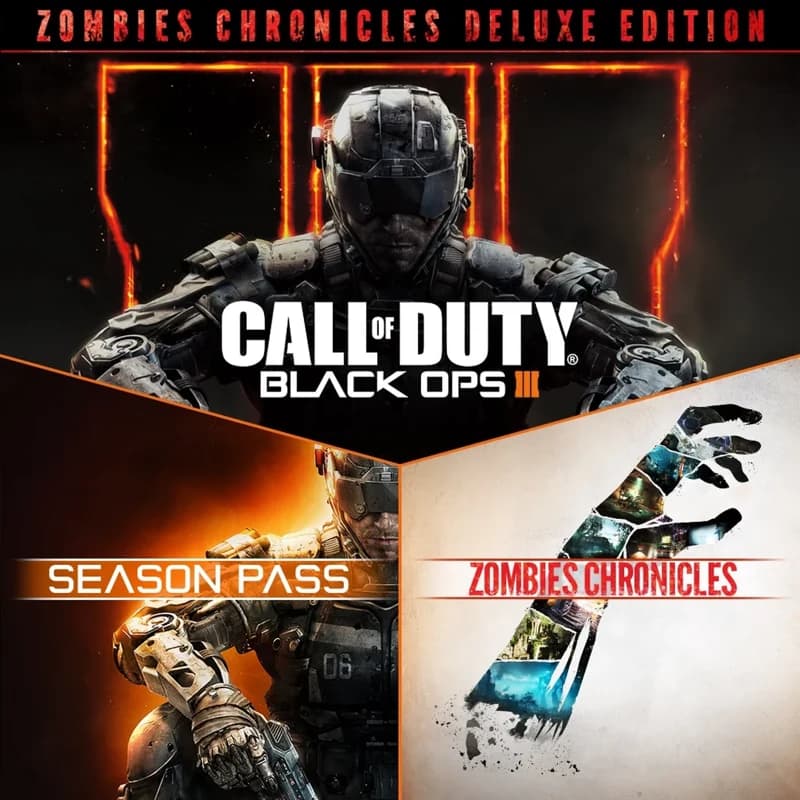 کاور بازی Call of Duty Black Ops III Zombies Chronicles Deluxe