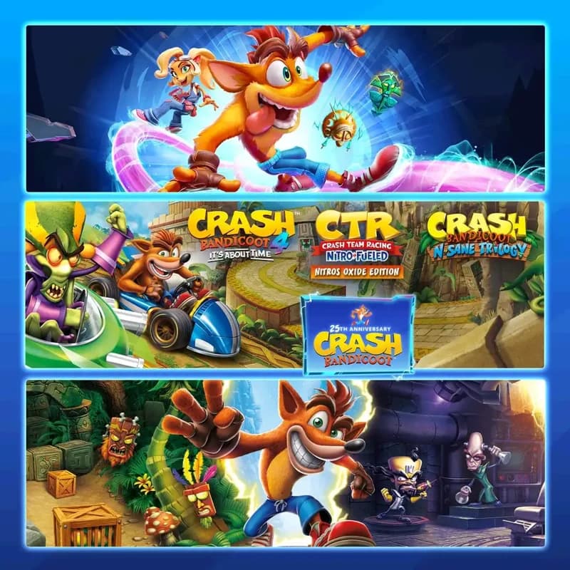 کاور بازی Crash Bandicoot Crashiversary Bundle