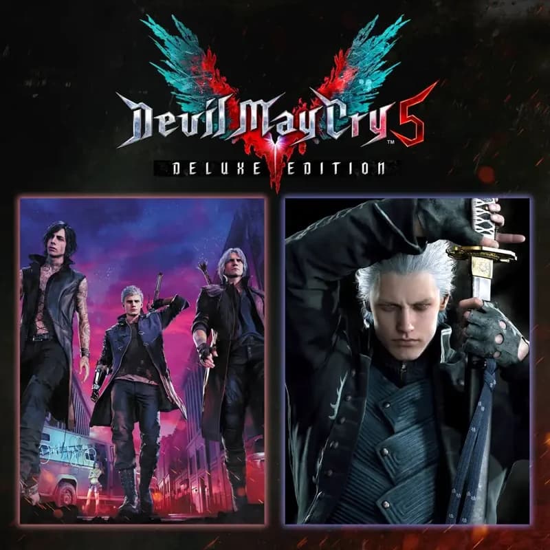 کاور بازی Devil May Cry 5 Deluxe + Vergil