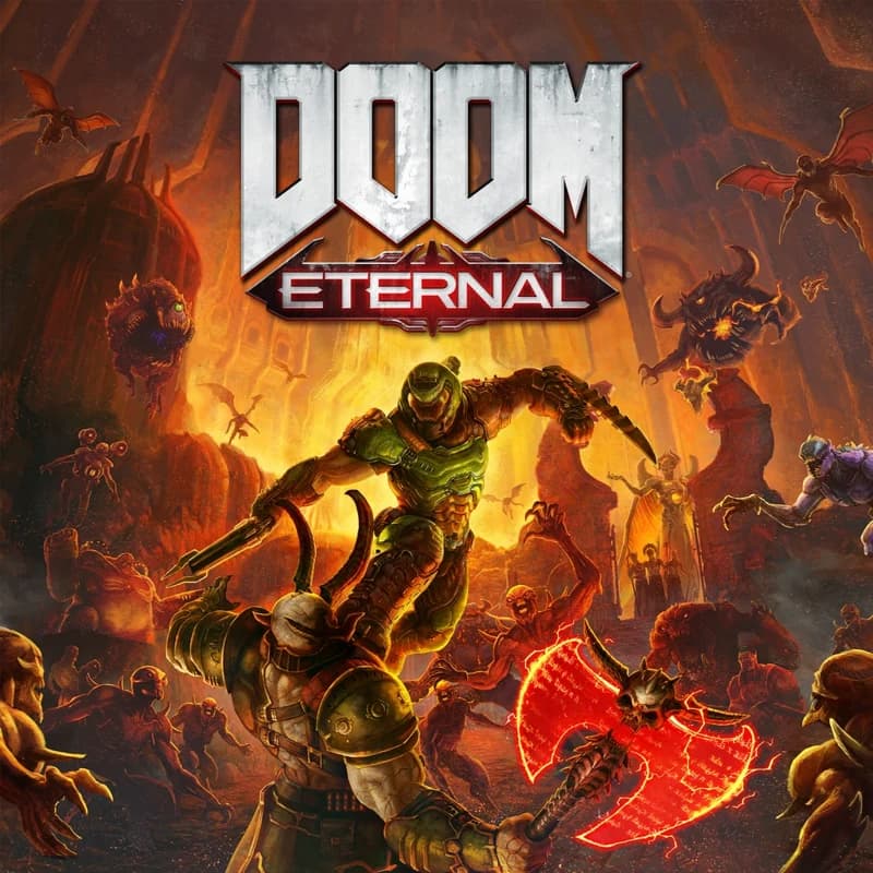 کاور بازی DOOM Eternal
