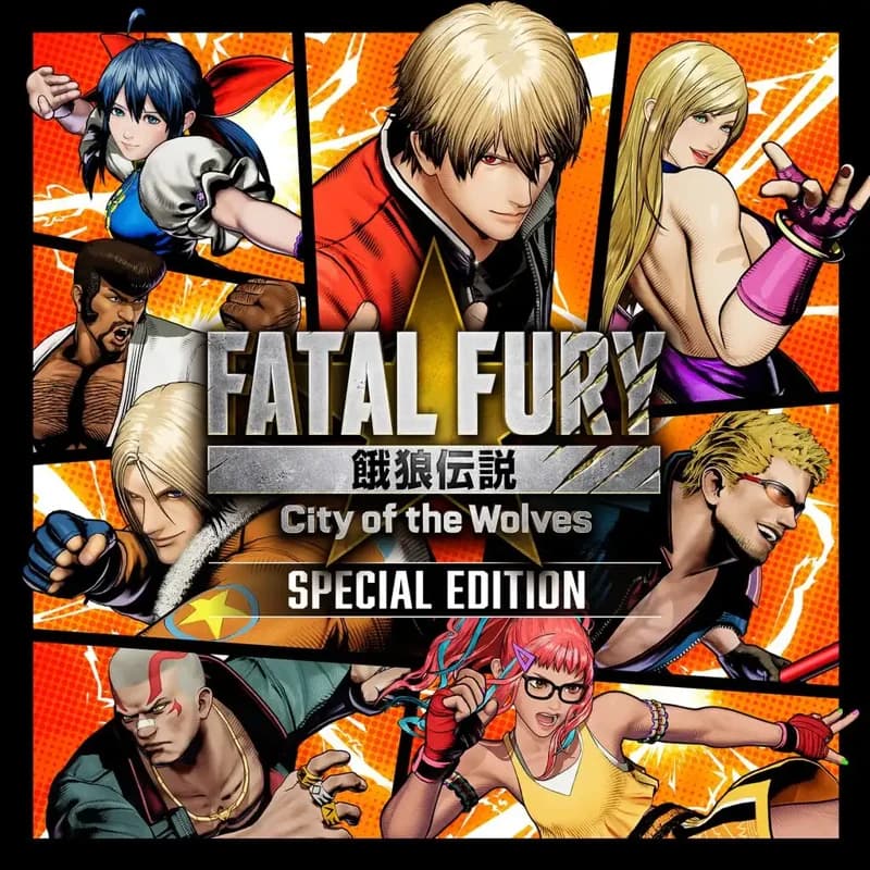 کاور بازی FATAL FURY City of the Wolves Special Edition
