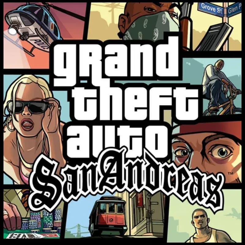 کاور بازی Grand Theft Auto San Andreas