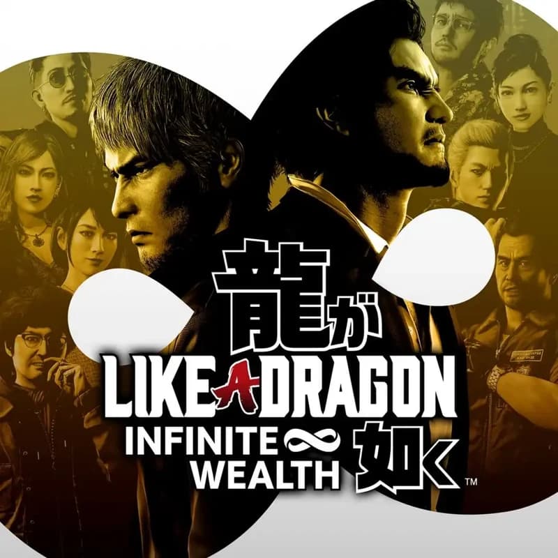 کاور بازی Like a Dragon Infinite Wealth