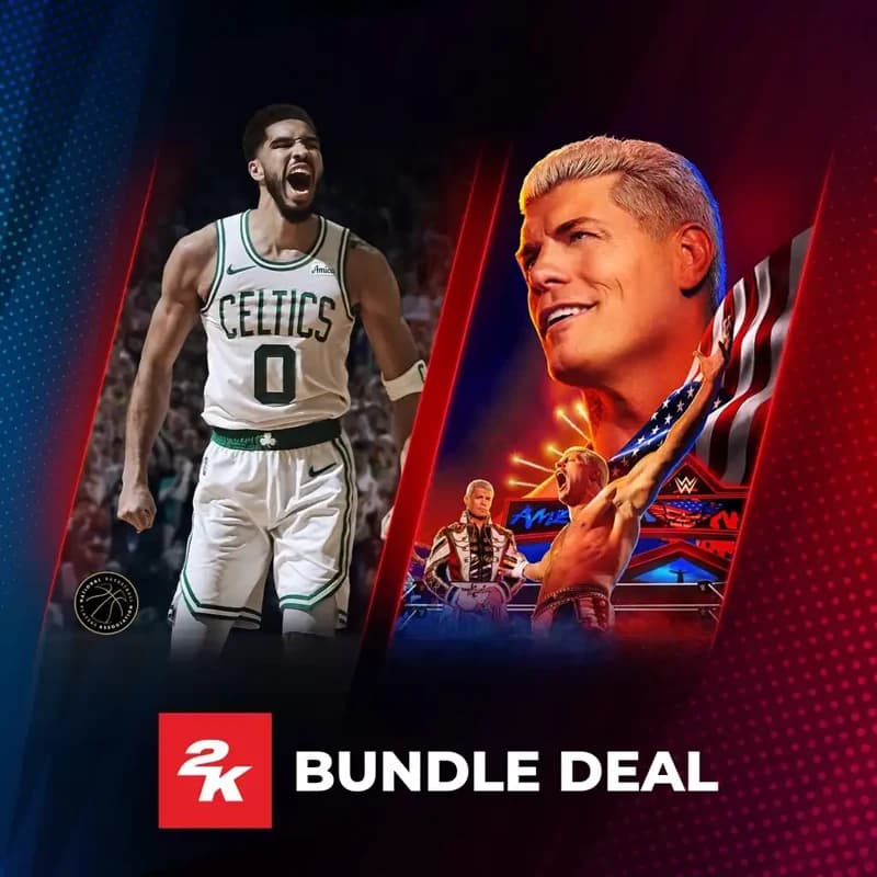 کاور بازی NBA 2K25 x WWE 2K24 Bundle