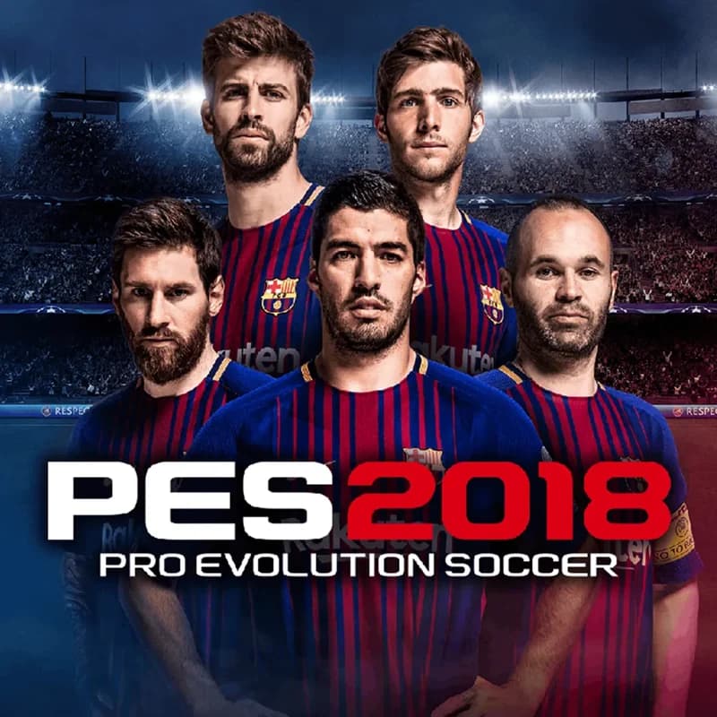 کاور بازی PES 2018