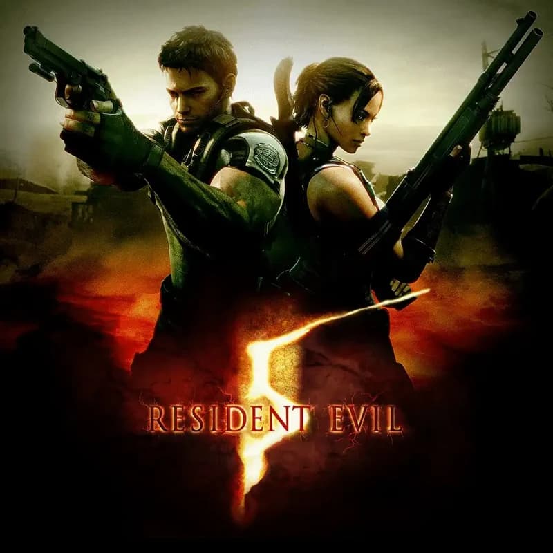 کاور بازی RESIDENT EVIL 5