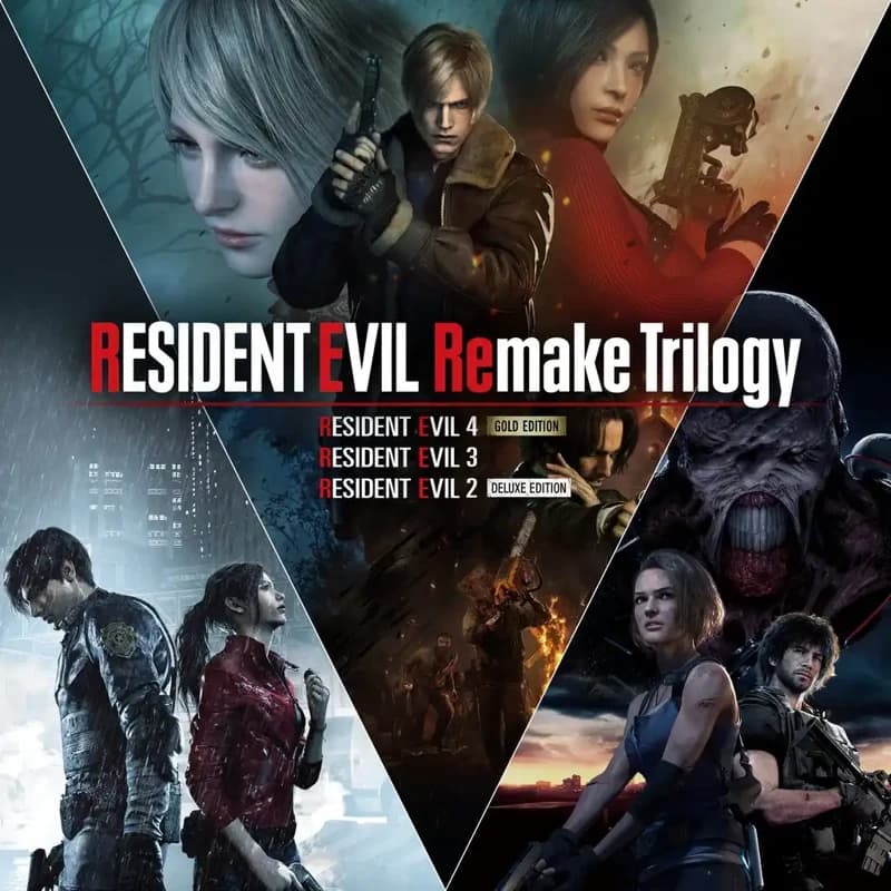 کاور بازی RESIDENT EVIL Remake Trilogy