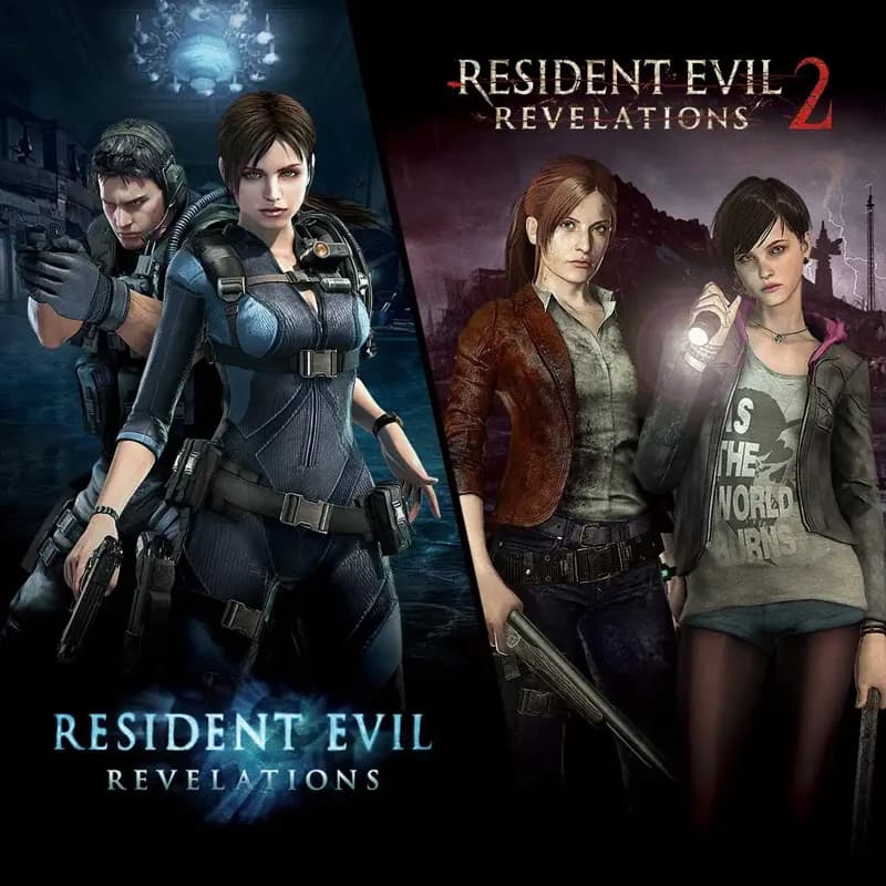 کاور بازی RESIDENT EVIL REVELATIONS 1 and 2 Bundle