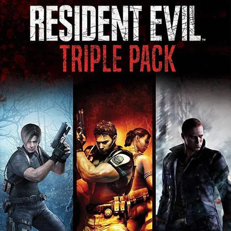 کاور بازی Resident Evil Triple Pack